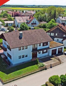 LANDSBERG: GROßZÜGIGES ZWEIFAMILIENHAUS MIT ALPENBLICK IN RUHIGER LAGE - Landsberg (Lech)