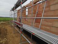 Fassadengerüst mit 3,07m Feld Stahlboden 24 qm | 6x4 Scaffolding Fassadengerüst Gerüst Baugerüst Gerüstbau - Vechelde