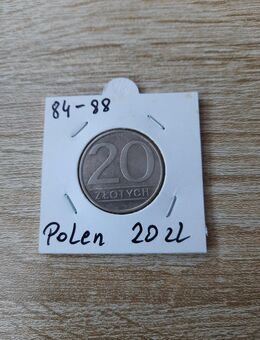 Polen 20 Zloty 1986 Wertzahl. Münze - Unna