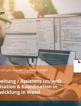 Sachbearbeitung / Assistenz (m/w/d) für Organisation & Koordination in der IT-Entwicklung in Wesel - Wesel