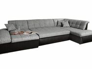 DOMO collection Wohnlandschaft Moric U-Form auch in Cord, im XXL-Format, wahlweise mit Bettfunktion und Armlehnenverstellung