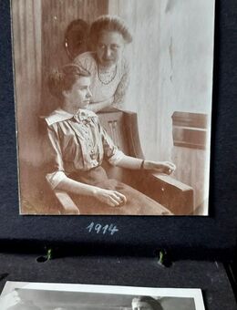schönes altes Fotoalbum mit persönlichen Fotos von 1914 bis 1936 - Niederfischbach