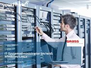 IT-Systemadministrator (m/w/d) Windows/Linux - Bad Kreuznach