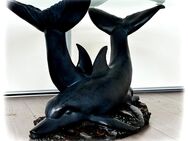 Hochwertiger Atemberaubender Hollywood Regency Delphin-Skulptur - Bottrop