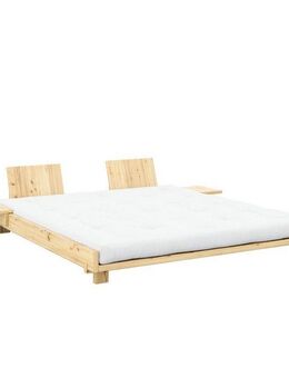 Karup Design Bettgestell Social Bed, ohne Matratze, FSC®-zertifiziertes Massivholz, wahlweise mit oder ohne verstellbares Zubehör, Bett in mehreren Größen