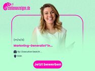 Marketing-Generalist*in (m/w/d) - Köln