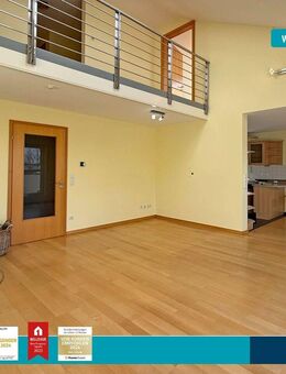 Trier: Hochwertige Maisonettewohnung mit Kamin und großem Balkon sowie zwei Tiefgaragenstellplätzen. - Trier