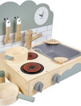 Eichhorn Spielküche kleine Tischküche Holz, Kunststoff, MDF