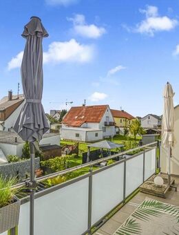 Moderne 3-ZKB Neubauwohnung im Zweitbezug in toller Lage mit guter Anbindung. Sofort frei! - Langweid (Lech)