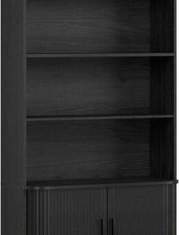 INOSIGN Bücherregal Ronda, 1-tlg., Standregal mit Schiebetüren - Maße (B/T/H) 80/40/172 cm