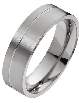 Herrenring Titanring HT018 mit gratis Gravur - Aholming