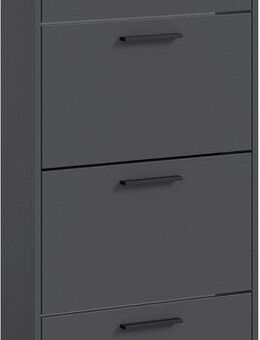 HBZ Schuhkommode Sam Schuhkipper, Schuhschrank BxHxT 59x136x17 cm (1 St), mit 4 Klappen