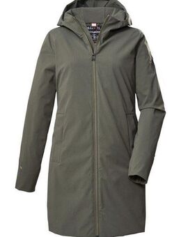 G.I.G.A. DX by killtec Parka GS 154 WMN PRK Ultraleichter, urbaner Parka, 100% wasserdicht, verstellbar, recycelt