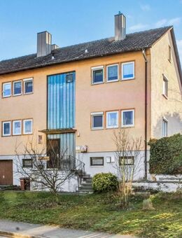 Gepflegte 5-Zimmer-Eigentumswohnung mit gemütlichem Garten in Wassertrüdingen - Obermögersheim - Wassertrüdingen