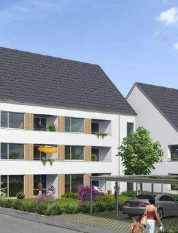 Betreutes Wohnen ab 60 Jahren: 2 Zimmer, Erdgeschoss mit Terrasse - Wellendingen