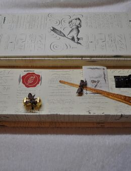 Kalligraphie Set 0396 braun mit Glasschreibfeder und 10 ml Tinte  in einer Geschenkbox - Aschaffenburg
