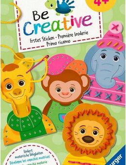 Ravensburger Kreativset BeCreative Mini, Sticken ohne Nadel, Made in Europe