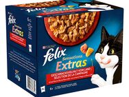 Felix "Sensations Extras" Pouches 24 x 85 g - Rind, Truthahn, Huhn, Lamm