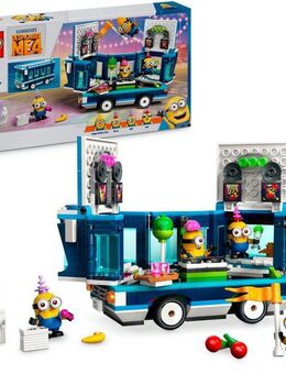 LEGO® Minions und der Party Bus (75581), LEGO Despicable Me Konstruktionsspielsteine, (379 St), Made in Europe
