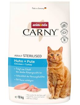 1 + 1 gratis! 2 x animonda Carny - Adult Sterilised Huhn + Pute (2 x 10 kg)