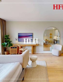 Zur Miete: Luxus direkt an der Alster - möblierte 1-Zimmerwohnung - Hamburg