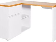 Jahnke Eckschreibtisch CU-LIBRE 125 E, wechselseitig montierbar