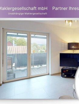 "MODERN, HELL & EINLADEND" 2-Zimmer-Wohnung mit Balkon in ruhiger Lage. - Wächtersbach