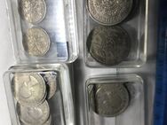 Münzen GB, 1 und 2 Shilling, Sixpence, historische Münzen aus England - Krefeld