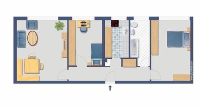 Erdgeschoßwohnung zur Kapitalanlage in ruhiger Lage von Niehl - provisionsfrei