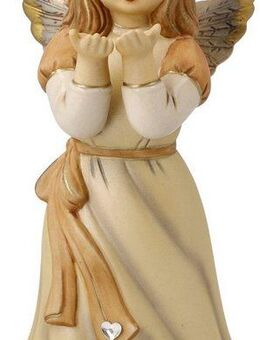 Goebel Engelfigur Himmelsboten, Weihnachtsdeko, Steingut, Engel - Wünsch Dir Was