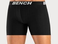 Bench. Boxer Boxershorts für Herren (Packung, 4-St) Unterhose mit längerer Beinform aus Baumwollmischung