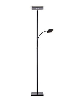 JUST LIGHT Stehlampe HANS, LED fest integriert, Warmweiß, LED, dimmbar über Touchdimmer, Schalter, Touchschalter