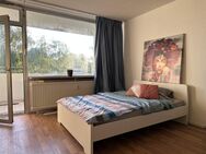 Voll möbliertes sonniges Studio mit Parking, Balkon, ausgestatteter Küche, und Netflix - Bonn