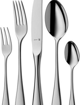 WMF Besteck-Set Kent Plus (30-tlg), 6 Personen, Cromargan® Edelstahl Rostfrei, ergonomisch, Cromargan protect