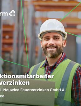 Produktionsmitarbeiter (m/w/d) Feuerverzinken - Neuwied