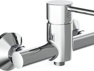 Schütte Duschsystem SAMANA, Höhe 23,5 cm, 3 Strahlart(en), wassersparend, Antikalk, 3-fach verstellbar, Wasserstoppfunktion