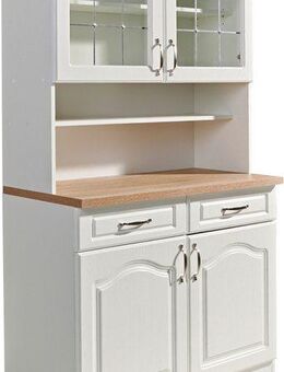 wiho Küchen Küchenbuffet Linz 100 cm breit, in Landhaus-Optik