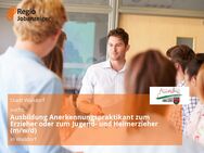 Ausbildung Anerkennungspraktikant zum Erzieher oder zum Jugend- und Heimerzieher (m/w/d) - Walldorf (Baden-Württemberg)