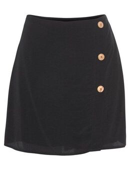 Vivance Hosenrock mit Zierknöpfen, sommerlicher Skort