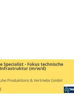 E-Commerce Specialist - Fokus technische Prozesse & Infrastruktur (m/w/d) - Mainburg