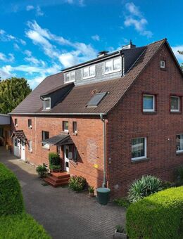 2-Familienhaus mit Einliegerwohnung und 165 m² Gewerbeeinheit. 10 Stellplätze und schöner Garten - Selm