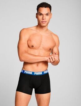 PUMA Boxershorts PUMA MEN EVERYDAY BASIC BOXERS 2P (2er Pack) mit Logobund