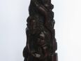 Holz-Kerzenständer mit Figurendarstellung (ca. 15 cm) in 48155