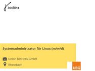 Systemadministrator für Linux (m/w/d) - Rheinbach