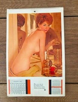 Original Playboy Kalender aus 1963 - Dortmund
