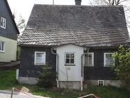 Kleines, gemütliches Frankenwaldhaus zu verkaufen. Familienfreundlich - Teuschnitz