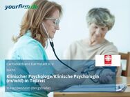 Klinischer Psychologe/Klinische Psychologin (m/w/d) in Teilzeit - Heppenheim (Bergstraße)