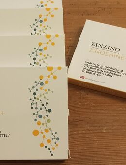 ZinoShine+ (hochwertiges natürliches Vitamin D und Magnesium) - Paket - München