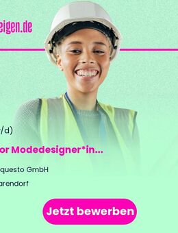 Junior Modedesigner*in (m/w/d) - Warendorf