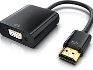Mini HDMI Stecker,  VGA Buchse, Full HD HDTV digital, Input 1080p Full HD, Output max. Auflösung 1920x1080 bei 60Hz Full HD, Stereo Audioanschluß 3,5mm Klinkenbuchse - Fürth